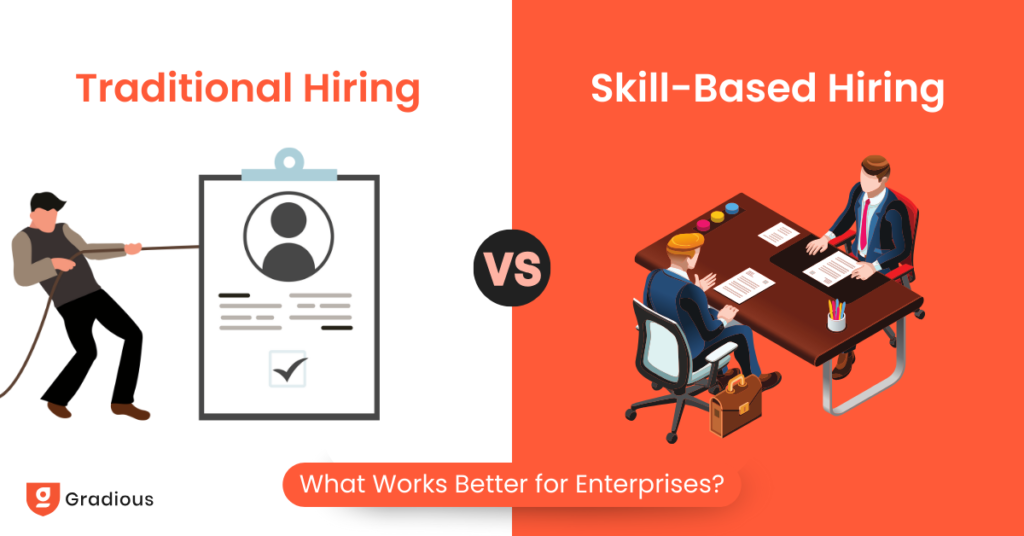 Traditional hiring vs skill based hiring